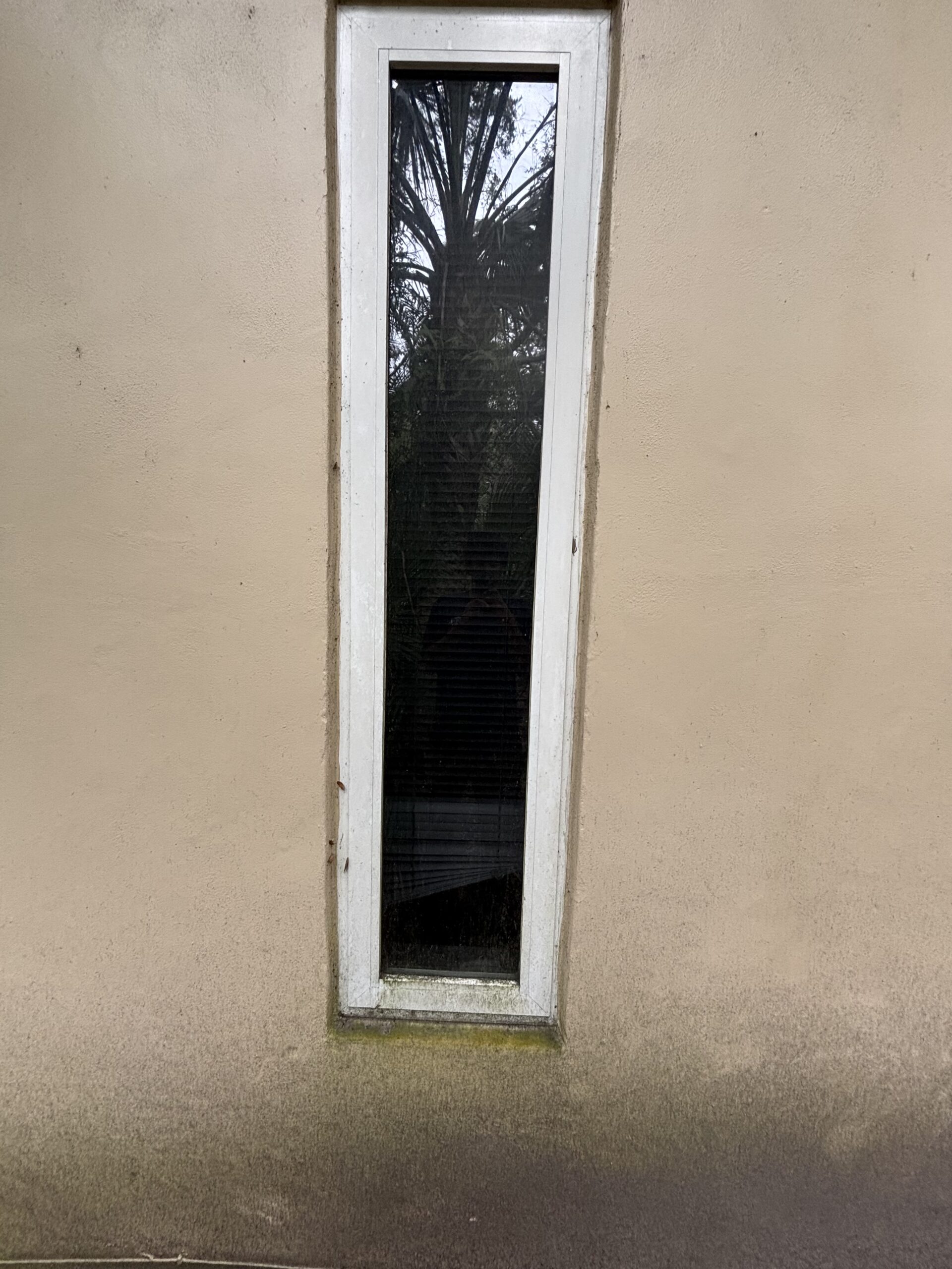 Before window washing