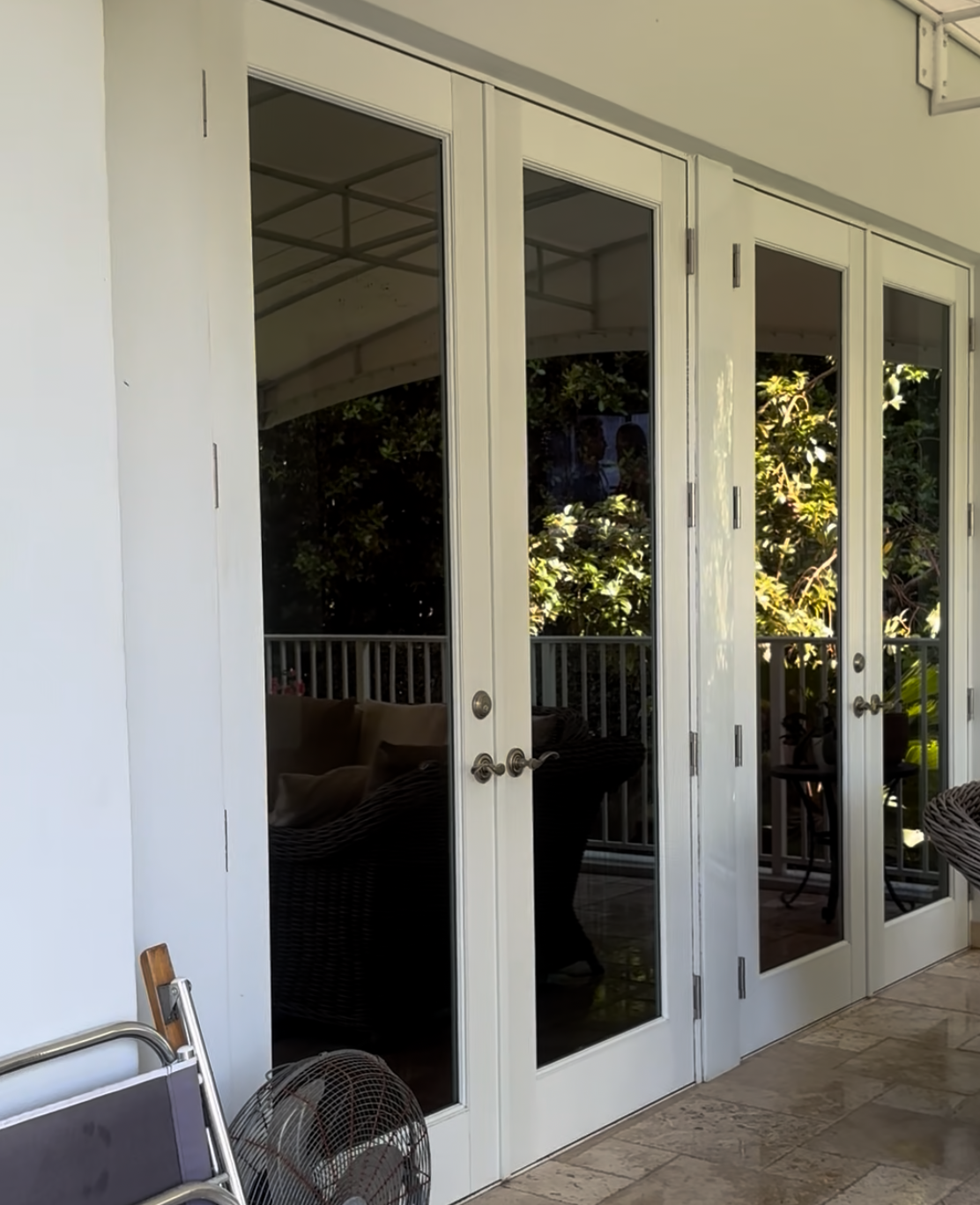 After window washing