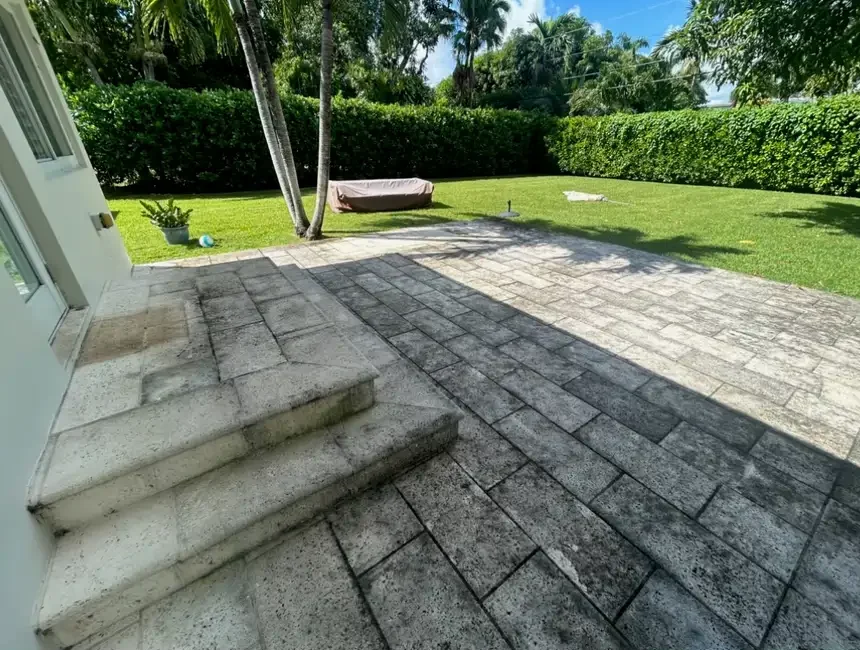 Before paver sealing