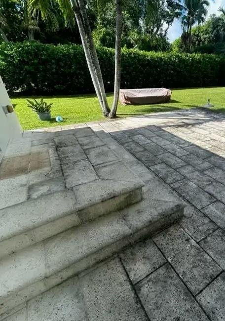 Before paver sealing